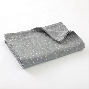 Plain Dyed Organic Cotton Muslin Swaddle <strong>Blanket</strong> Baby Swaddle <strong>Wrap</strong>, Baby <strong>Wraps</strong> - Product Image 5