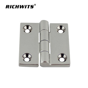 RICHWITS Stainless Steel Square Hinge 316 Marine <b>Yacht</b> RV Hardware - Product Image 3