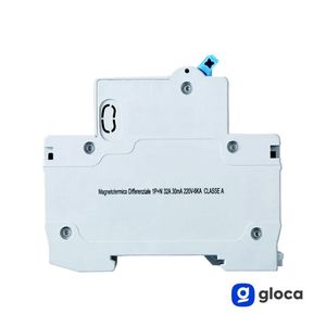 Interruptor Diferencial Gloca JXB1L-63 1P+N C32 30mA 6kA RCBO Montaje DIN - Product Image 4