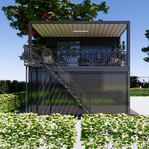 Casa modular de lujo moderna de 20 pies y 40 pies, casa prefabricada desmontable para acampar, hogar y hotel/aplicación comercial para uso en exteriores - Product Image 5