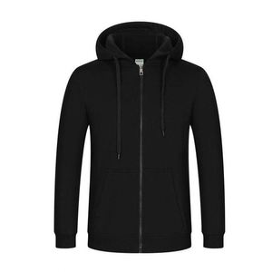 Sweat à capuche zippé personnalisé en Spandex/Polyester pour sublimation 3D, avec logo personnalisé, fermeture éclair, vierge, OEM, polaire printemps - Product Image 2