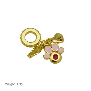 Gran Oferta HD926: Dijes de Moda para Mujer con Agujero Grande, de Motocicleta de Dibujos Animados, para Salón de Belleza y Cabello, Cuentas Colgantes Deportivas, Compatibles con Pulseras de Cadena de Serpiente - Product Image 5