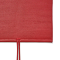 Luxuriöses, personalisiertes Monogramm-Leder-Schachspiel mit faltbarer Tasche, Roll-Up-Backgammon-Set mit Reise-Optik