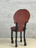 Chaise à dossier en bois de forme spéciale d'art créatif audacieux OEM Home Leisure Dining Dressing Chair pour hôtel villa mariage événement