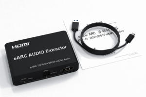 Convertidor de Audio Xput EARC <span class=keywords><strong>ARC</strong></span> <span class=keywords><strong>a</strong></span> <span class=keywords><strong>HDMI</strong></span>, <span class=keywords><strong>Adaptador</strong></span> SPDIF <span class=keywords><strong>RCA</strong></span> L/R, Dolby Atmos DTS:X 7.1 Canales, 24bit/192kHz, Sin Pérdidas, CEC para Barra de Sonido - Product Image 6