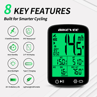 Computadora para Bicicleta con GPS Bikevee350 Ultraligera, 49g, 5 Sistemas de Satélites, Resistente al Agua IPX7, Batería de Más de 20 Horas
