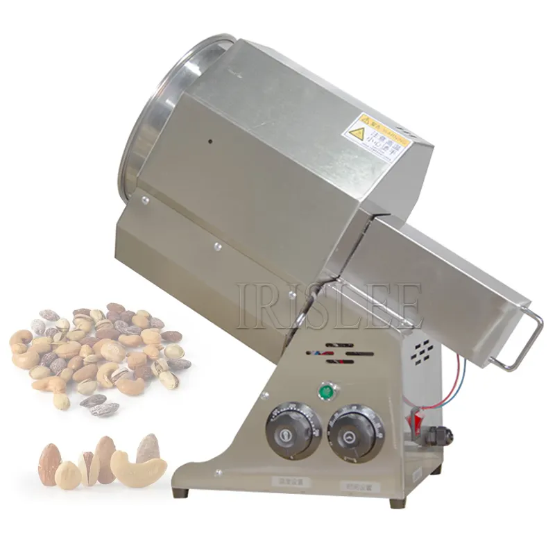 Nut Roaster Industrial Sunflower Seeds Peanut Cashew Nut Chestnut Roasting Processing Machine