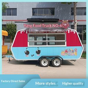 Remorque multifonctionnelle pour restauration, café, thé au lait, glaces, snacks gastronomiques, idéale pour les sites touristiques et le camping - Product Image 2