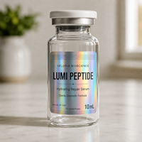 Étiquettes personnalisées pour flacons de 3 ml, 5 ml, 10 ml, 20 ml, 30 ml, étiquettes adhésives en vinyle imperméables pour peptides, étiquettes pour cosmétiques