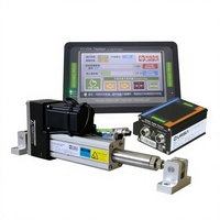 Capteur linéaire CCD avec roulement pour système de guidage de ruban Komori et imprimantes à transfert thermique, temps de réponse de 0,5 ms, DC24V-45V