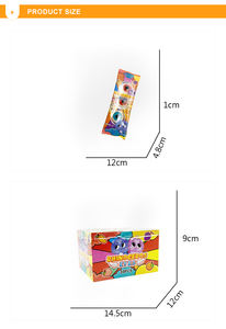 Boîte de bonbons à mâcher gommeux en forme de globe oculaire de confiserie Halloween nouveauté emballage de bonbons doux globe oculaire - Product Image 4