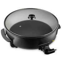 RAF professionnel usage domestique revêtement antiadhésif 42cm grande taille multifonction marmite électrique poêle à pizza