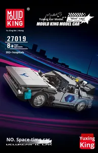 27019 Kit de construction de voiture en blocs miniatures, ensemble de briques en plastique ABS, <span class=keywords><strong>jouet</strong></span> de construction, modèle de <span class=keywords><strong>jouet</strong></span>, ornement de course à assembler soi-même - Product Image 2