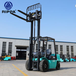 מחיר זול 3 טון גשש חשמלי טון מלגזה 3.5 טון כל שטח מלגזה משאית עם גובה הרמה 4000 מ "מ למכירה - Product Image 3