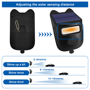 Solar Wireless Driveway <strong>Alarm</strong> Outdoor Waterproof Motion Sensor &amp; Detector-Security Alert System <strong>Garage</strong> Carport Carbarn <strong>Alarm</strong> - Product Image 5