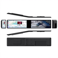 Autoradio à double écran tactile haute résolution 12,3 pouces 2,5K multifonction universel