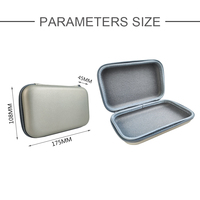 Étui de rangement numérique portable en EVA avec fermeture éclair, organiseur multi-compartiments, pochette de voyage pour accessoires électroniques