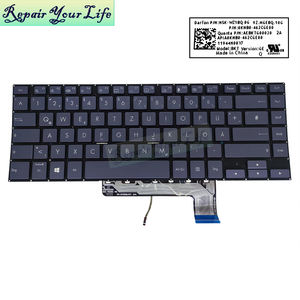 Teclado GR para <span class=keywords><strong>Asus</strong></span> ProArt <span class=keywords><strong>StudioBook</strong></span> Pro 17 W700 W700g1t W700g2t W700g3t 0KNB0-462CGE00 AEBKTG00010 con Retroiluminación - Product Image 2
