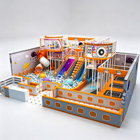 Aire de jeux intérieure commerciale personnalisée de 120 m² pour enfants, colorée, équipement de jeu souple pour enfants, capacité de 500 kg pour centre commercial