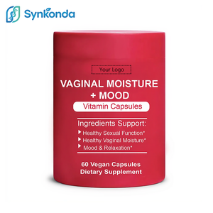 Capsules de vitamines en marque blanche OEM pour la santé féminine : hydratation vaginale, amélioration de l'humeur, relaxation, Ashwagandha, GABA – 60 unités - Product Image 1