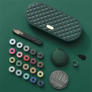 Leichte Luxuskleidung NÄHBOX Multi-Funktions-Mini-Hand-Nähbausatz Set Tragbares Reisekleidungs-Nähbox-Zubehör
