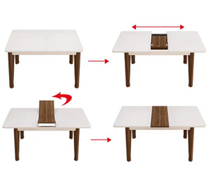 <span class=keywords><strong>Table</strong></span> <span class=keywords><strong>à</strong></span> <span class=keywords><strong>manger</strong></span> intelligente en <span class=keywords><strong>verre</strong></span> <span class=keywords><strong>trempé</strong></span>, accessoire de salle <span class=keywords><strong>à</strong></span> <span class=keywords><strong>manger</strong></span>, design moderne, haute qualité - Product Image 2