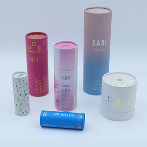 Bán buôn bao bì emballage personnalis tông tùy chỉnh nước hoa mỹ phẩm và đồ trang sức bao bì hộp tròn hộp giấy ống - Product Image 4