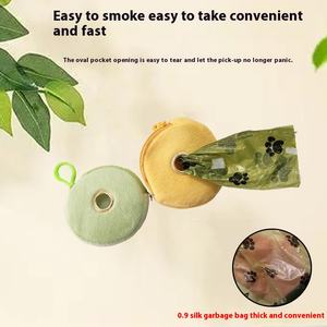 Nuevo diseño portátil ecológico de dibujos animados para mascotas bolsas de basura recolector de excrementos para perros y gatos pequeños, medianos y grandes - Product Image 4