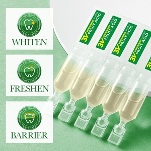 Essence personnalisée de blanchiment des dents multi-usages Nouvelle formule pour éliminer le jaunissement Acide des fruits frais pour une bouche propre - Product Image 1