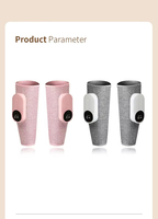 Masseur électrique pour les pieds et les jambes, soins de santé, relaxation musculaire profonde, pression d'air, massage par compression chaude, soulagement de la douleur corporelle, Saude Massajed
