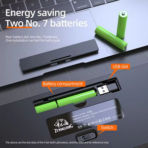 Teclado Gaming Mini Inalámbrico K68 RGB Retroiluminado USB de 68 Teclas con Hotswap, Modo Dual 2.4G/BT5.0 - Product Image 5