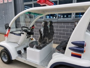 Nuevo diseño, vehículo de seguridad alimentado por batería, coche, precio de fábrica, patrulla eléctrica - Product Image 4