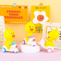 Jouet moto à inertie Duckie - Véhicule éducatif à tirer et à faire accélérer pour les tout-petits, développe les capacités motrices et l'apprentissage cause-effet
