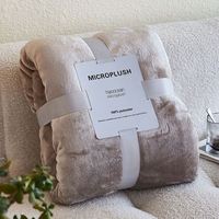 Couverture de lit légère et confortable en flanelle douce, nouveau style, en polaire corail, vente en gros