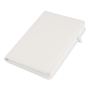 Zip Binder White Edition - 9 Pocket Trading <strong>Card</strong> Album <strong>Folder</strong> - 360 Side Loading Pocket Binder for TCG <strong>Card</strong> - Product Image 1