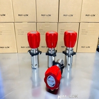Regulator Tekanan Gas Alam (CNG) NAI LOK Desain Piston Tekanan Tinggi 6000psi 1 Inch Female NPT untuk Kompresi Gas Alam