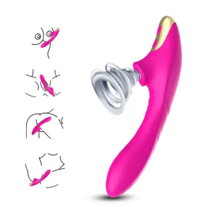 Vibromasseur clitoris rechargeable 9 vitesses pour femmes, Design le plus récent, 9 vitesses, aspiration en point c