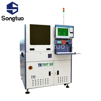 Ispezione di pasta saldante di seconda mano TRI TR7007 SII Online 3D saldatura pasta ispezione PCB macchina di prova SPI Machine