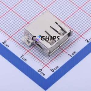 904-132B2032S10100 USB Connector SMD Connector ( Connector Type: Type-A )( Protocol Standard: USB 2.0 )( Gender: Female ) - Product Image 1