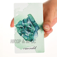 Tarot Oracle con Borde Holográfico Personalizado, con Caja y Guía