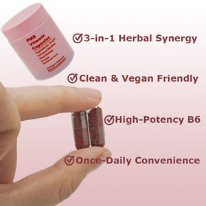 Private Label PMS Support Supplement OEM Hormone Balance Capsules for Women Herbal Period Relief with Chasteberry Fruit Extract - Product Image 5