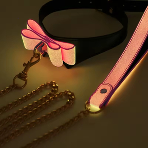 Игрушки SM для взрослых: светящийся плетельный пояс для БДСМ, фетиш-наборы с бантом, сексуальные кожаные игрушки SM для мужчин - Product Image 3