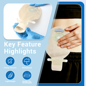 Saco de Colostomia Não Tecido BLUENJOY com 2 Tipos de Velcro, Grande Venda na África do Sul, Egito, Etiópia e Congo - Product Image 4