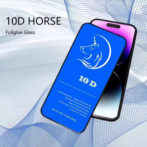 Nhà máy nóng bán 10D 9H Độ cứng 99% HD rõ ràng chống <span class=keywords><strong>x</strong></span>ước Tempered Glass bảo vệ màn hình cho 16/15/14/13 Pro Max - Product Image 4