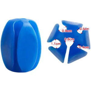 Portable and Wear Resistant Silicone Lure Fishing <strong>Rod</strong> <strong>Holder</strong> Ball Fishing <strong>Rod</strong> Hook Keeper Fishing Pole Grip - Product Image 5