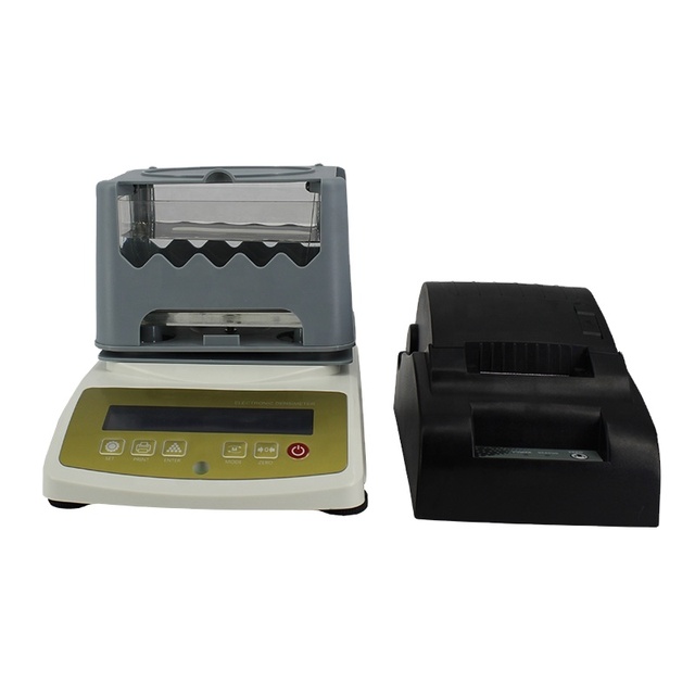 Precious Metal Gold Purity Testing Machine with Archimedes Principle High Accuracy 1 Year Warranty