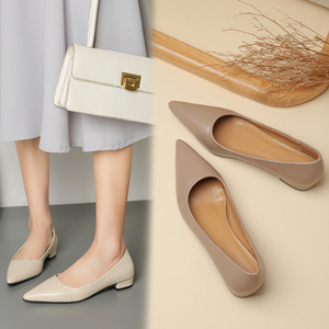 Scarpe da ballo da donna con tacco medio 909 a punta e tacco medio da 2cm scarpe da donna nuovi arrivi taglia 35-41 - Product Image 3