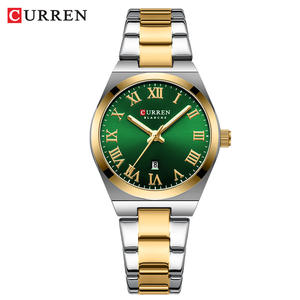 CURREN orologi 9095 da <span class=keywords><strong>donna</strong></span> datati in <span class=keywords><strong>acciaio</strong></span> inossidabile orologi di lusso da <span class=keywords><strong>donna</strong></span> con piccoli orologi da <span class=keywords><strong>donna</strong></span> impermeabili eleganti - Product Image 1