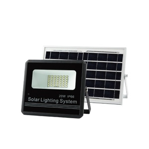 Đèn pha phản quang ngoài trời chống nước có điều khiển từ xa Đèn led sân vườn trong nhà Đèn năng lượng mặt trời ngoài trời - Product Image 4