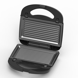 เครื่องทำอาหารเช้าสามในหนึ่งเดียว 220V 110V แผ่นทำความร้อนสองด้านอเนกประสงค์ สำหรับทำแซนวิช วาฟเฟิล ขนมปังปิ้ง - Product Image 2